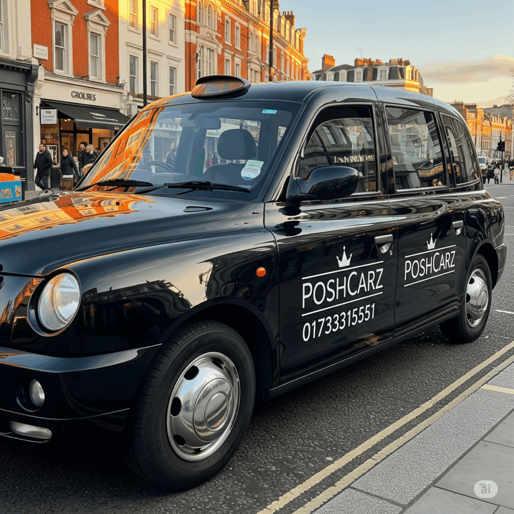 Black Cab Taxi Peerborough